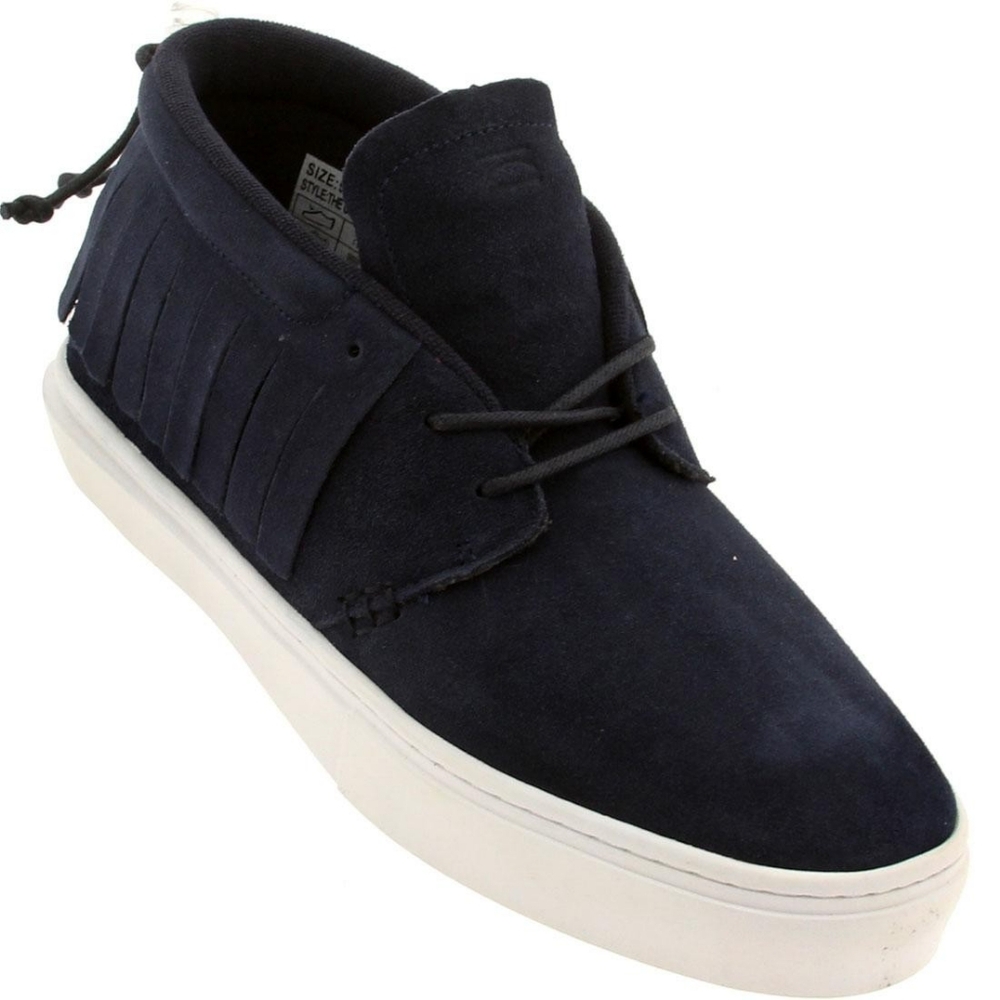 Clear Weather One O One. Navy Suede
